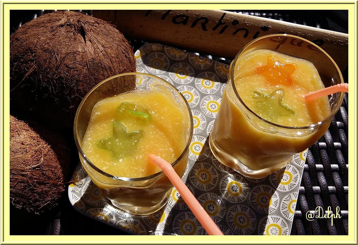 recette Smothie mangue eau de coco