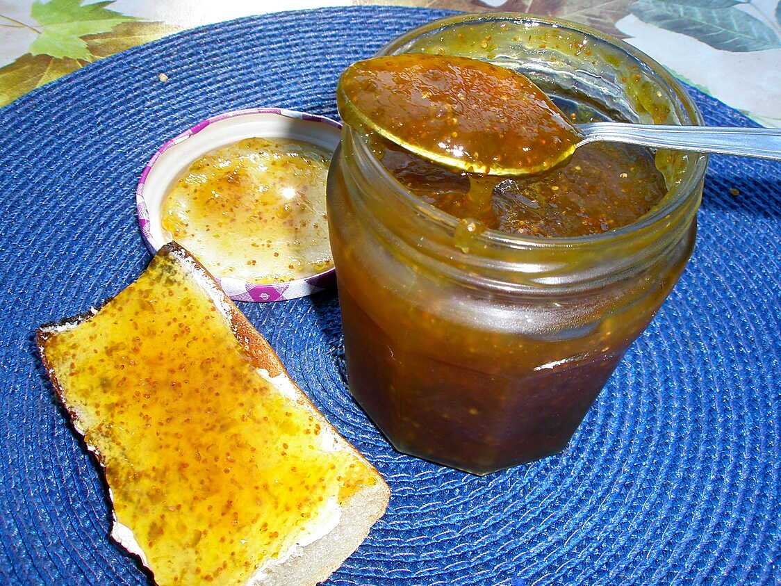 Recette de Confiture de figues blanches aux épices