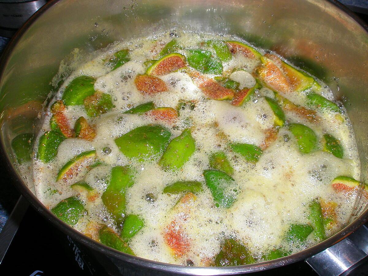 recette Confiture de figues blanches aux épices