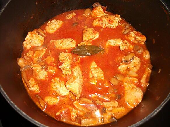 Recette de Poulet marengo par La cuisine de Fanie