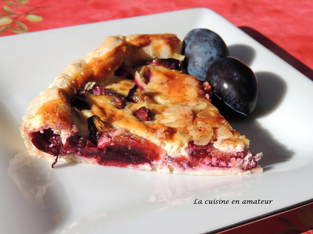 recette Tarte alsacienne aux quetsches