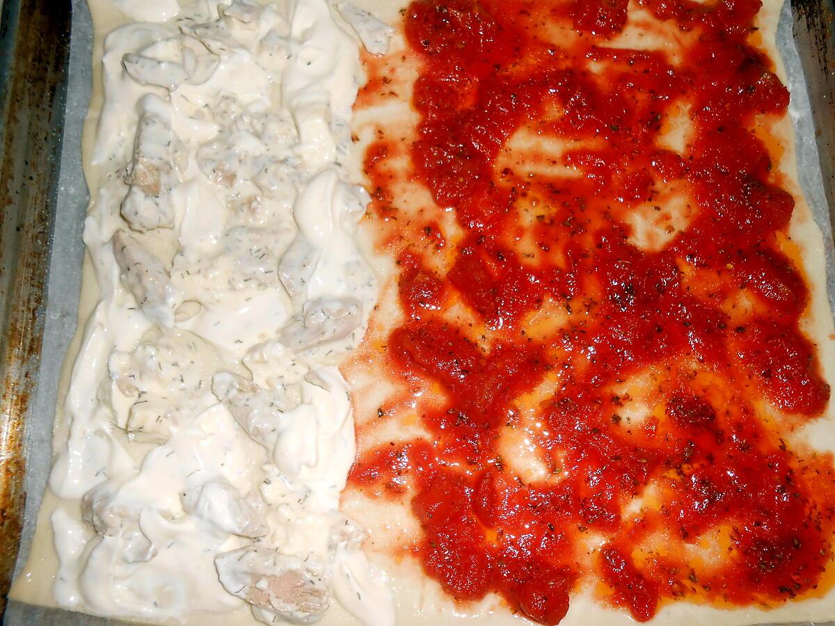 recette DUO DE PIZZA