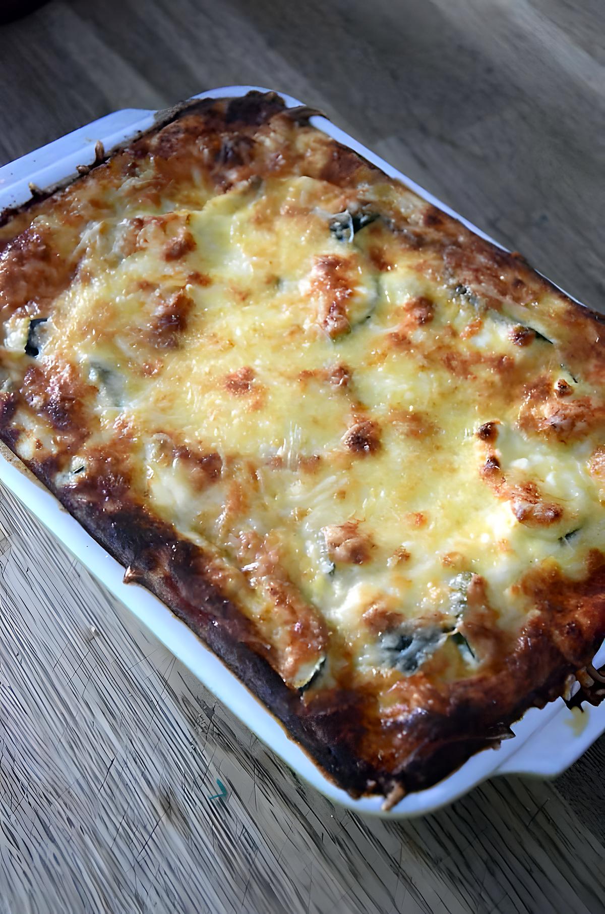 recette Gratin de courgettes