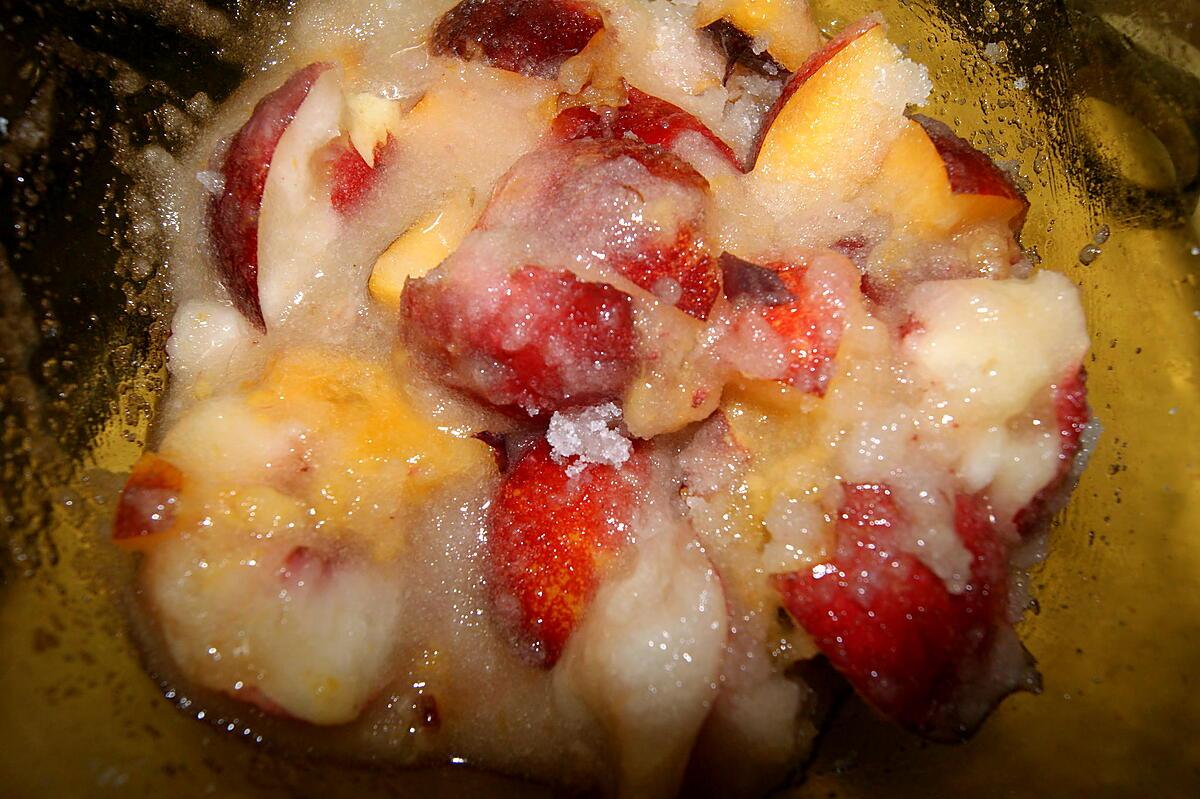 recette Confiture de nectarine au micro onde