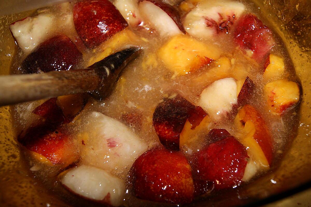 recette Confiture de nectarine au micro onde