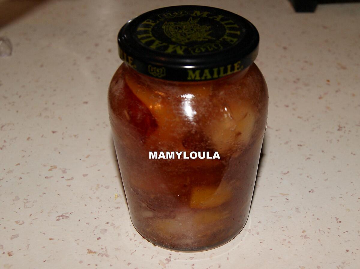 recette Confiture de nectarine au micro onde