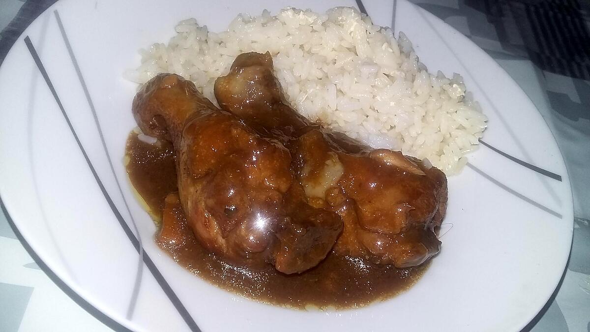 recette Poulet a l'orange et au soja