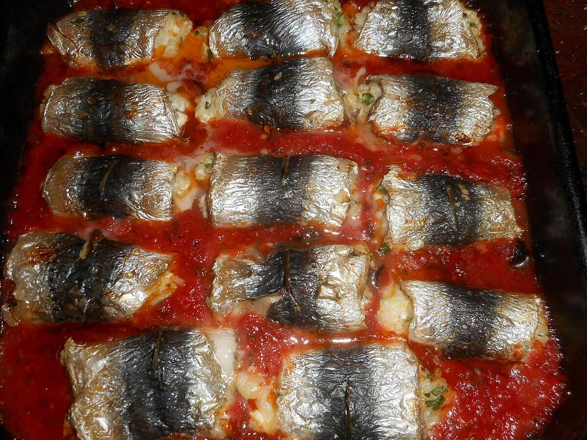 recette Paupiettes de sardines