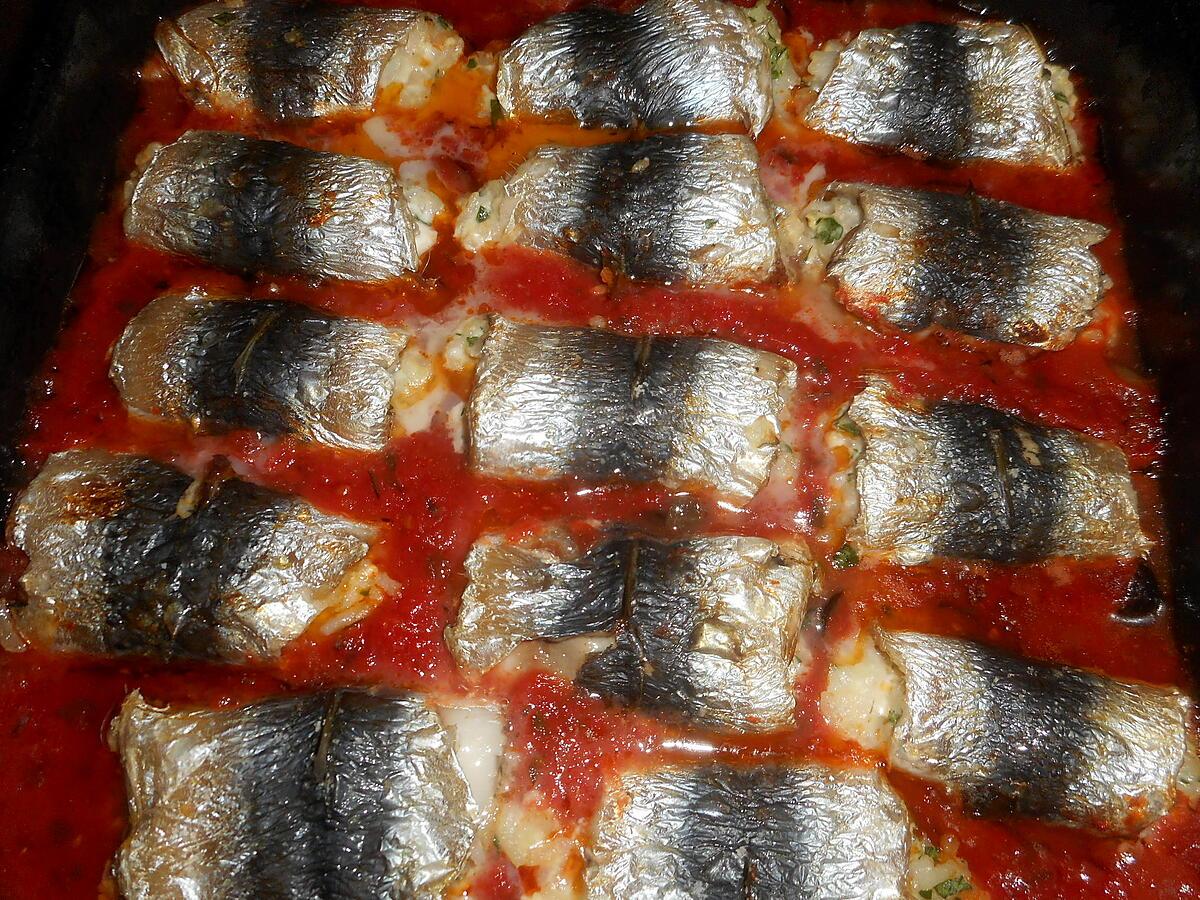 recette Paupiettes de sardines