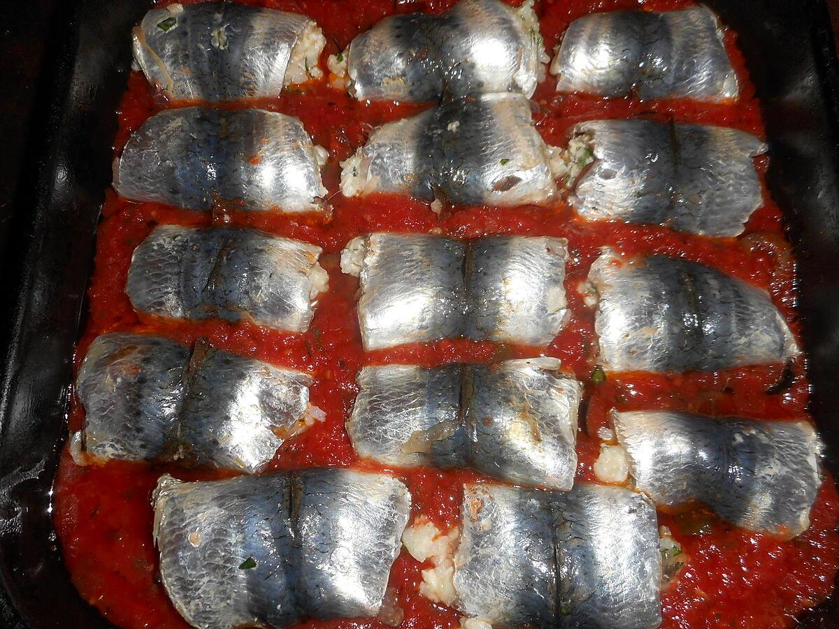 recette Paupiettes de sardines