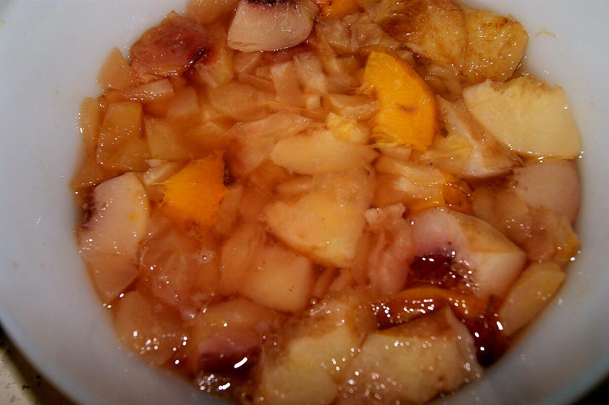 recette Compote pommes/nectarines