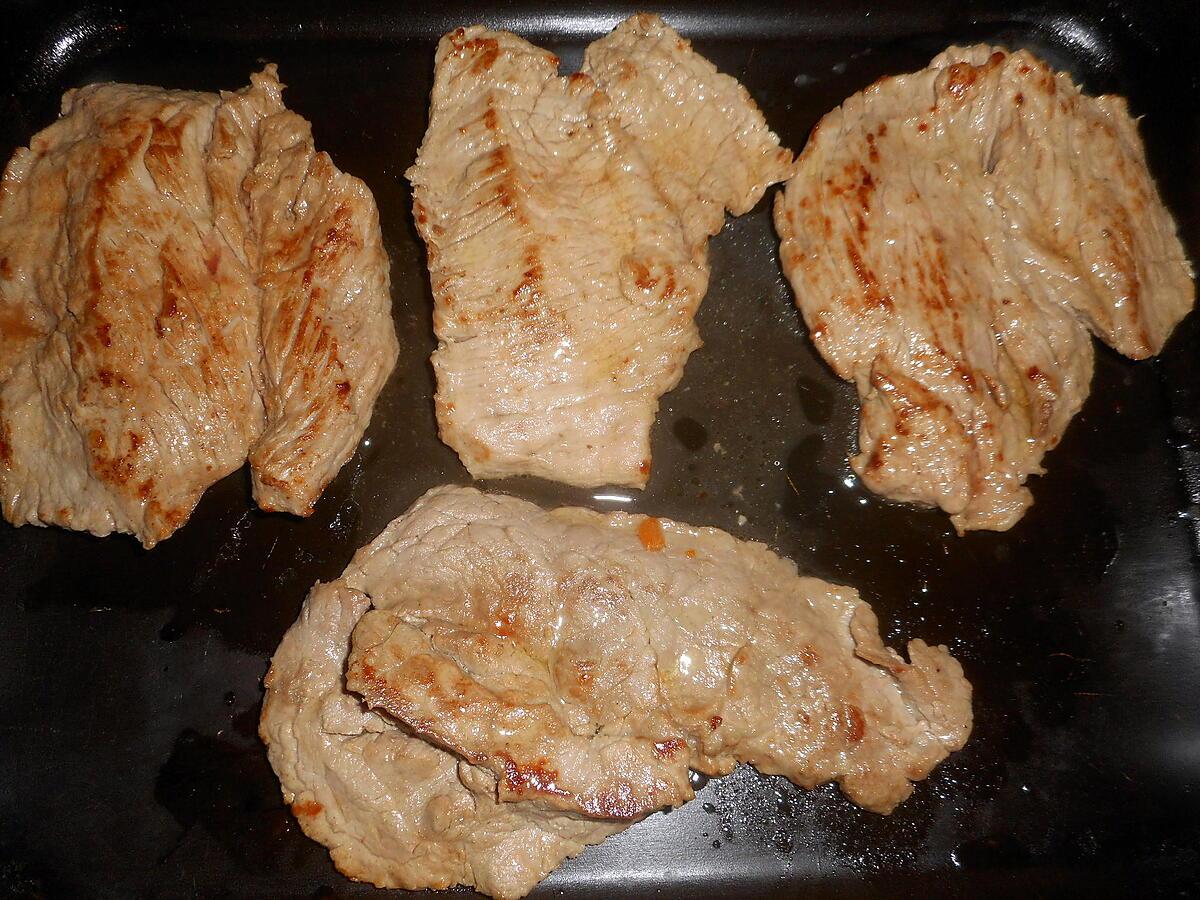 recette Escalope de veau lucullus