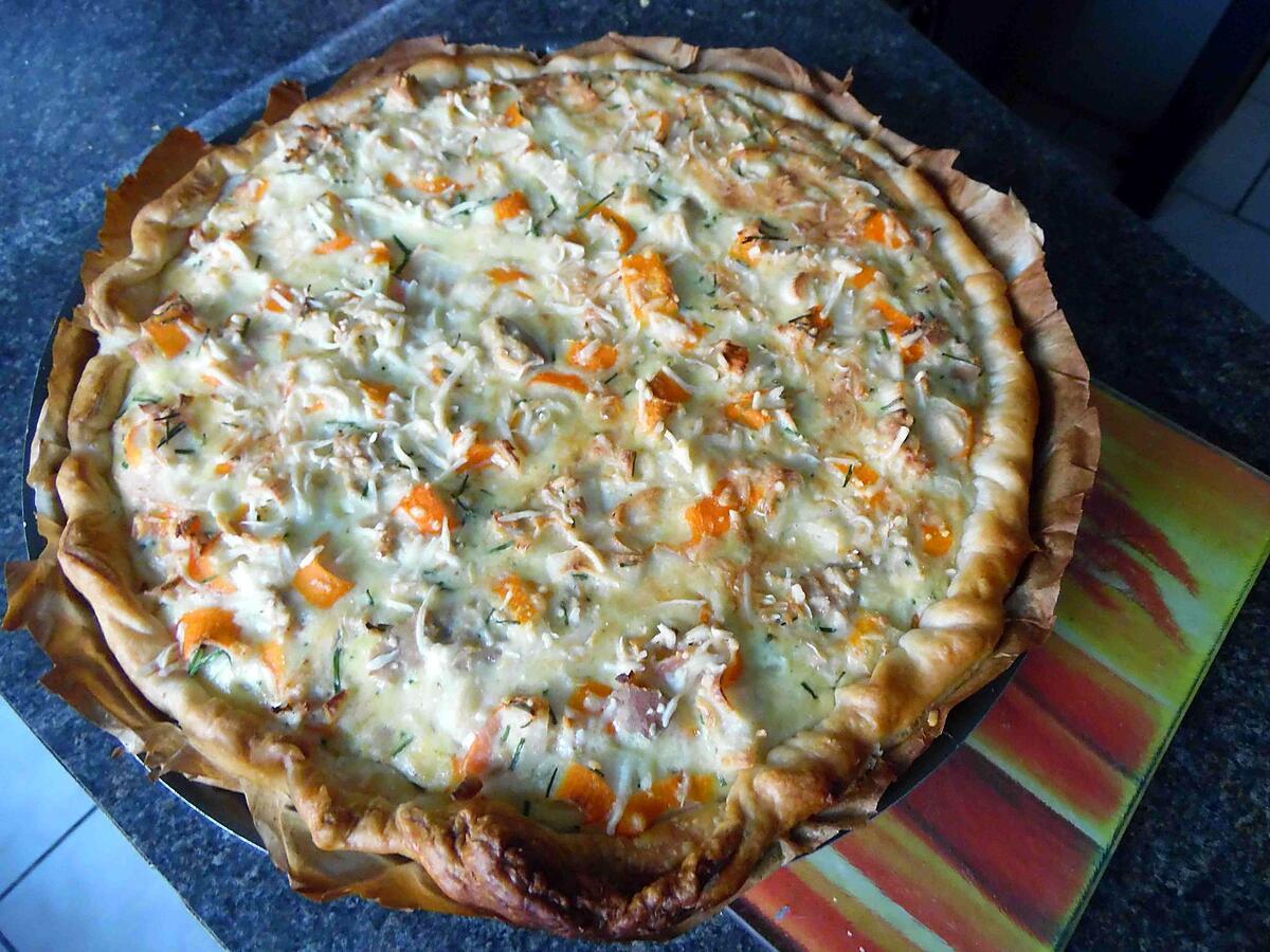 recette Quiche Surimi Thon