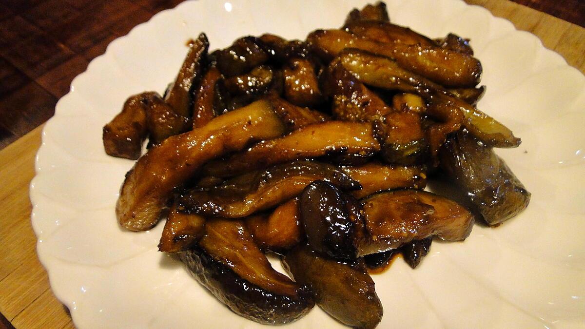 recette Aubergines caramélisées