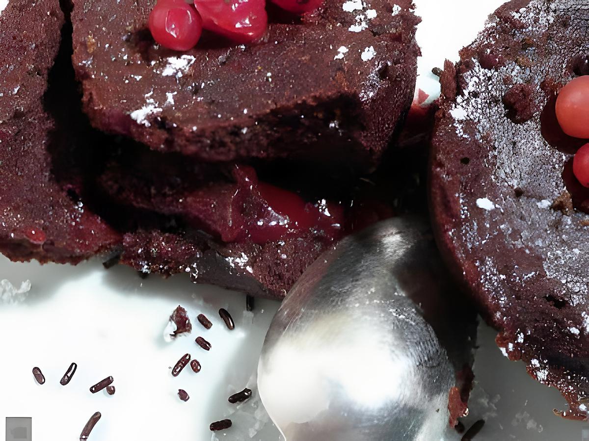 recette coeurs fondants express au coulis de groseille pour amoureux pressés