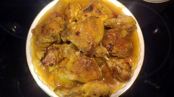 recette Tajine de poulet au cookeo