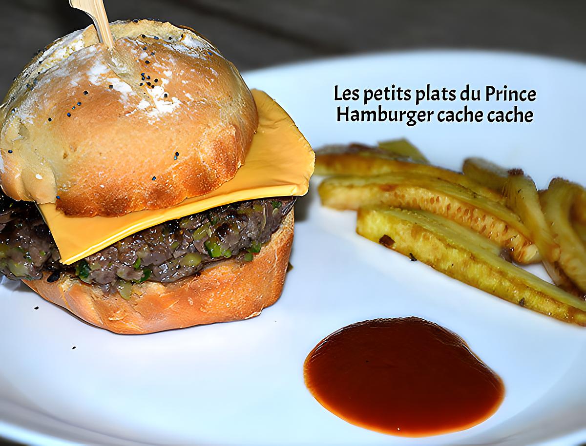 recette Hamburger cache cache !