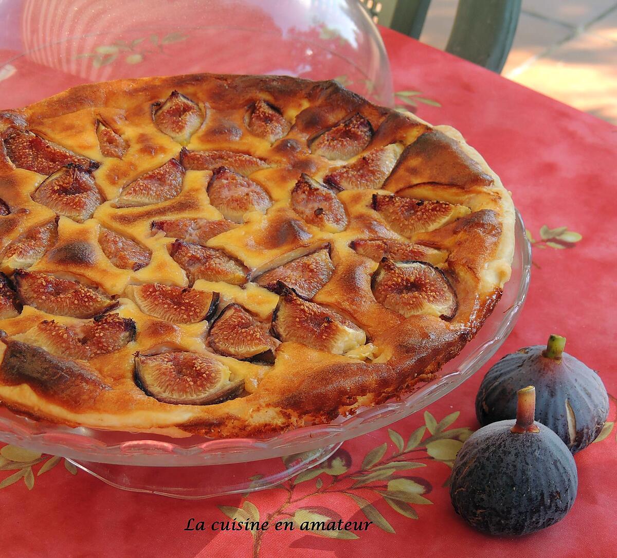 recette Tarte aux figues