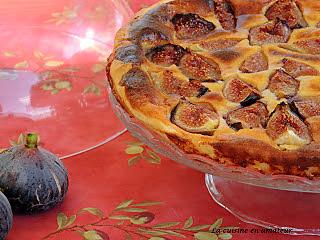 recette Tarte aux figues