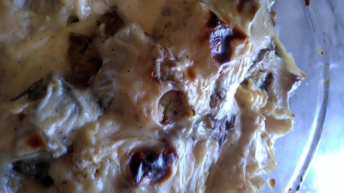 recette Gratin au choufleur et aubergine regime