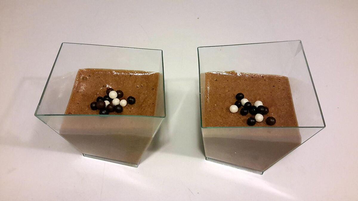 recette Mousse au chocolat caramel