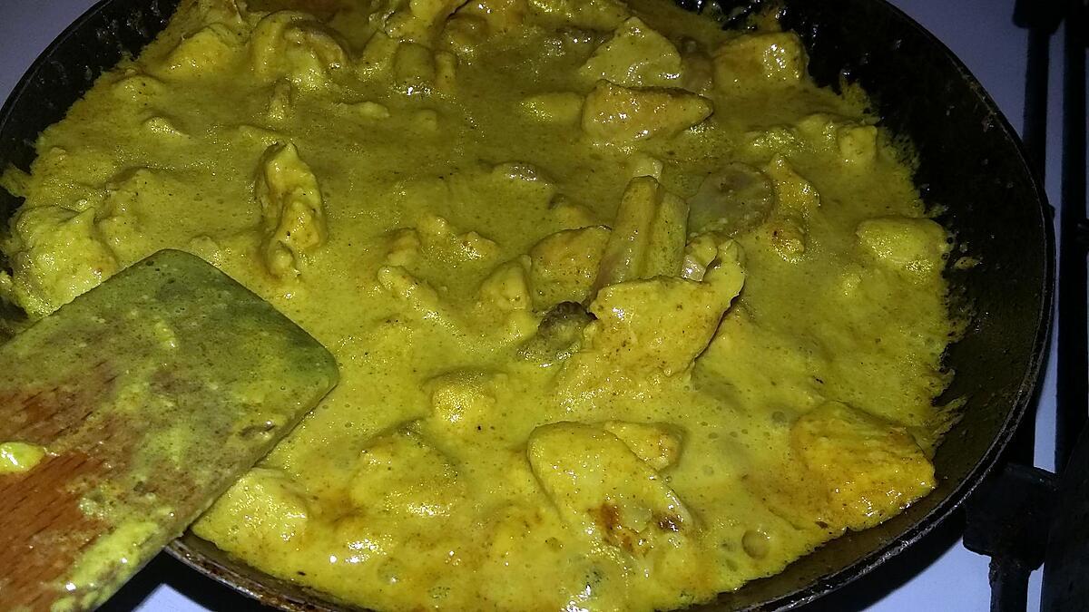 recette Wrap a la dinde au curry