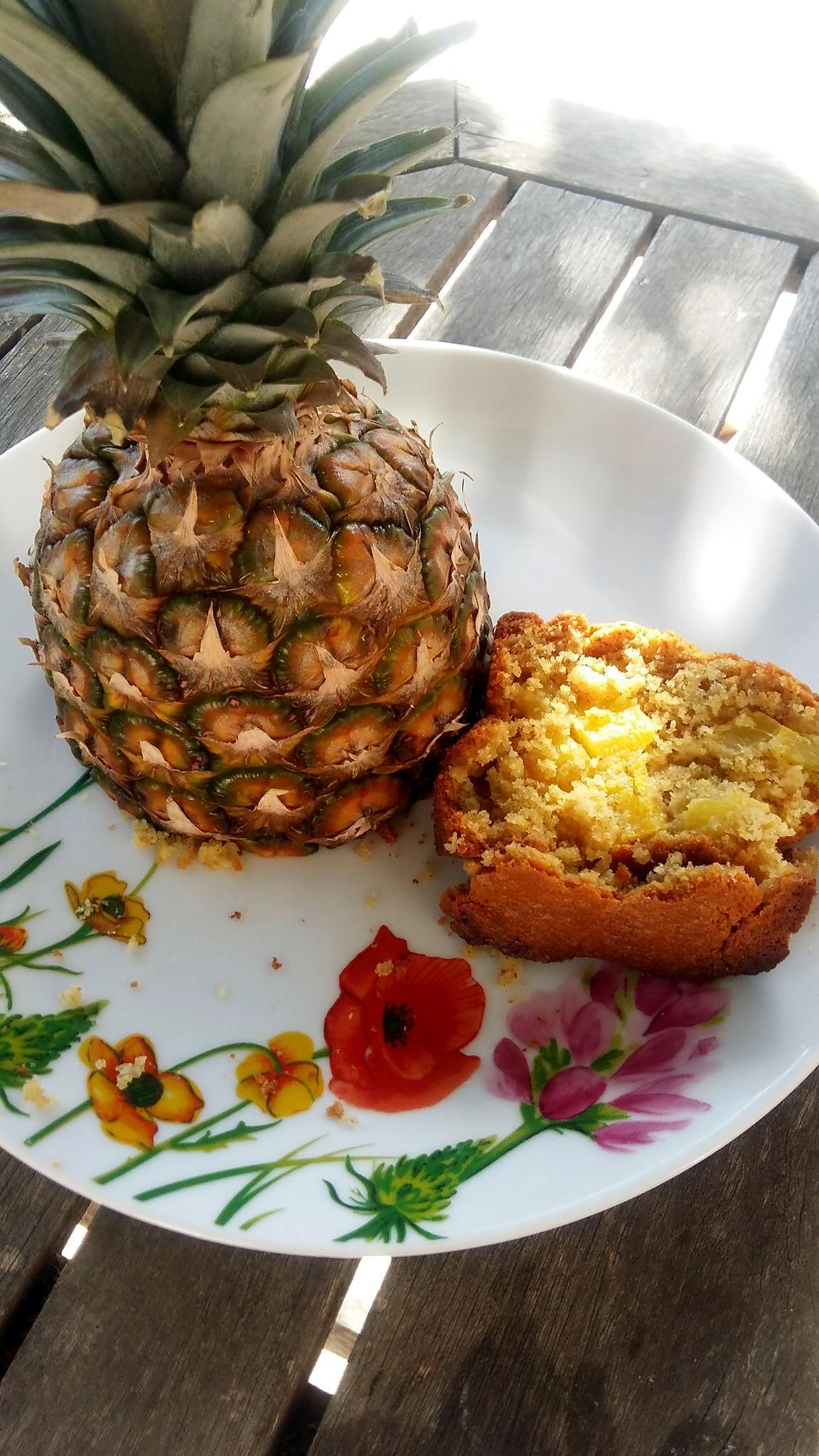 recette Gâteau I.G bas à l’ananas