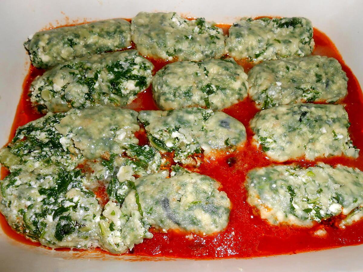 recette BLETTES "STURZA PRETI" (recette Corse)