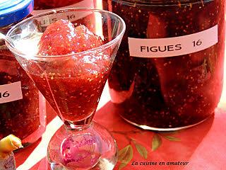 recette Confiture de figues