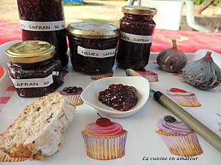 recette Confiture de figues au safran