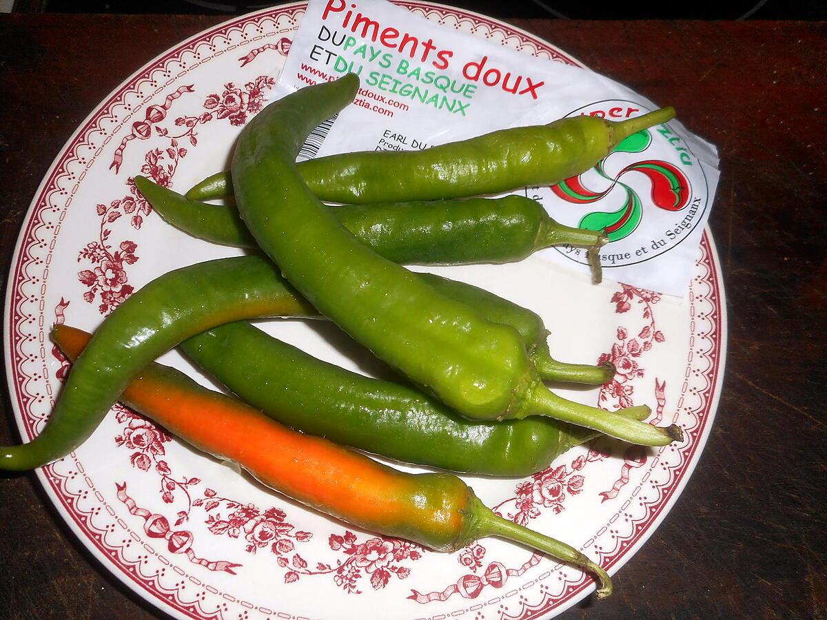 recette Piments doux marinés