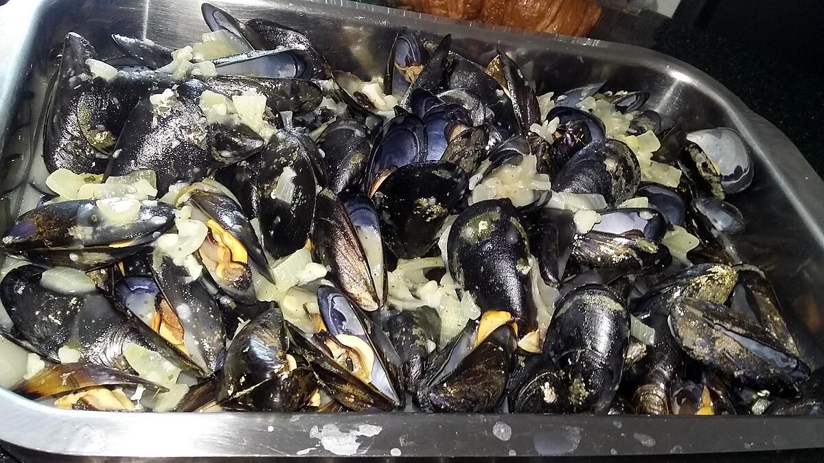 recette Moules a la crème