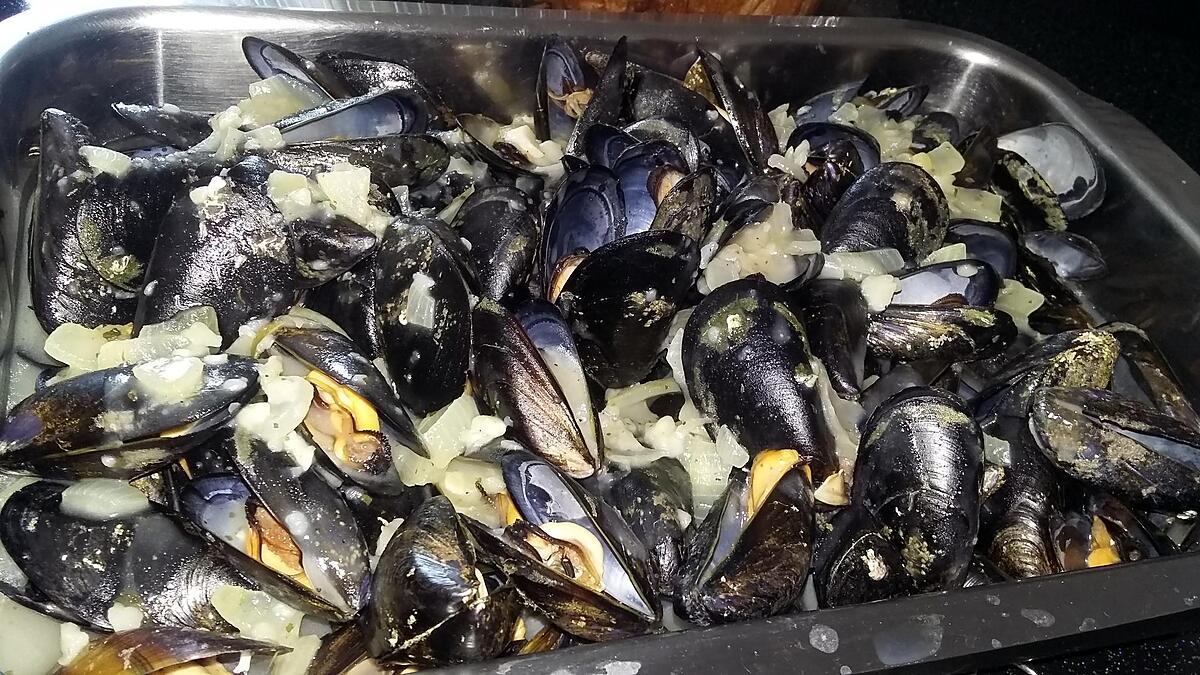 recette Moules a la crème