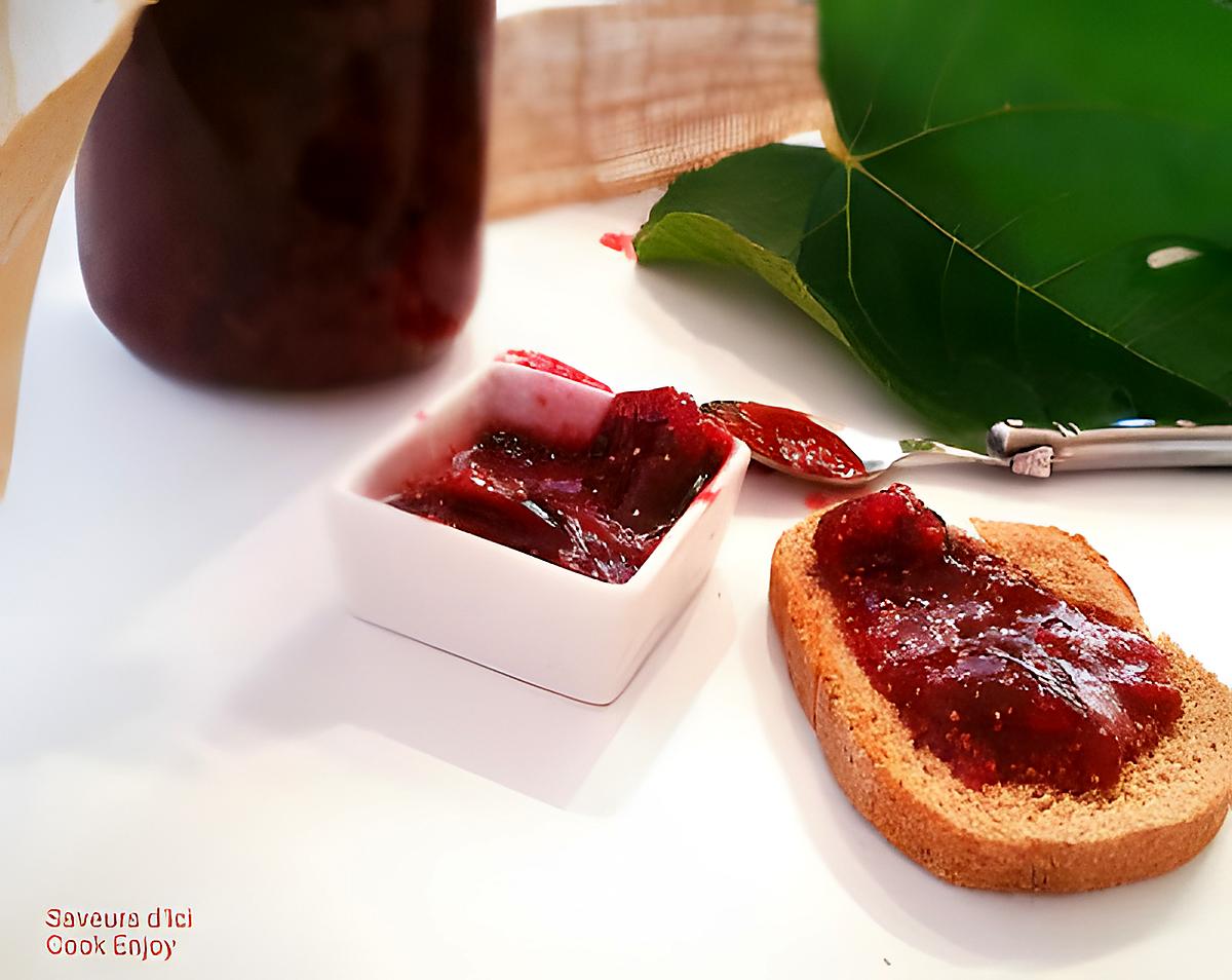 recette Confiture Allégée de Figues au Romarin (Thermomix ou pas)