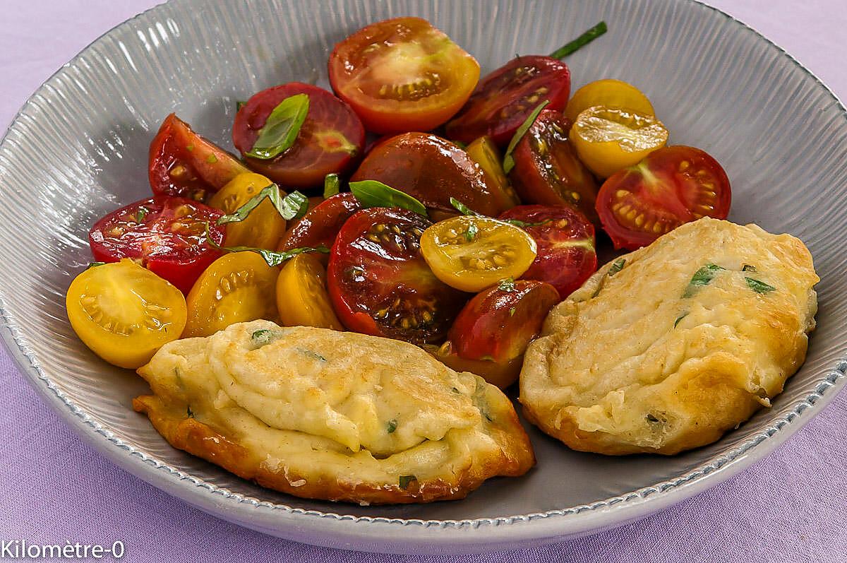 recette Fritelle de ricotta aux tomates cerises