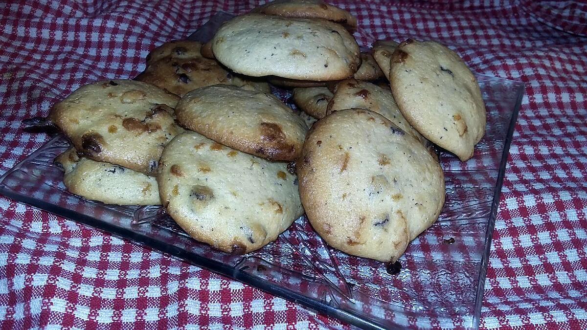 recette Palets de Dames au pépites de chocolat noir- chocolat blanc