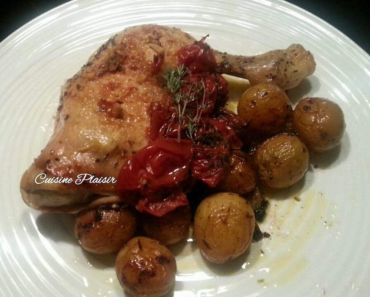 recette Cuisses de poulet en papilotte