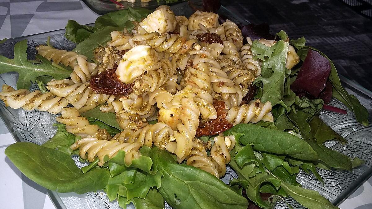 recette Salade de fusilli a l'italienne