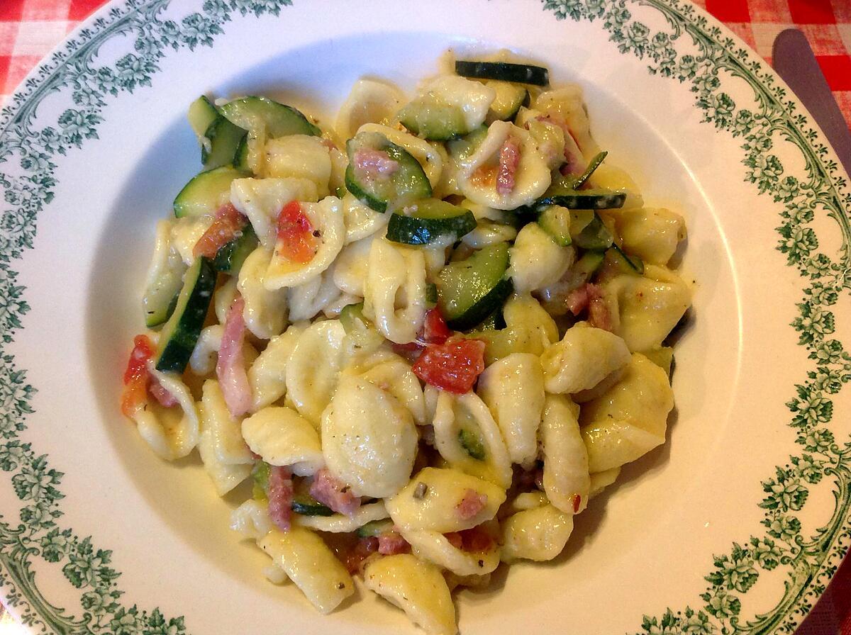 recette Orecchiette de l'été