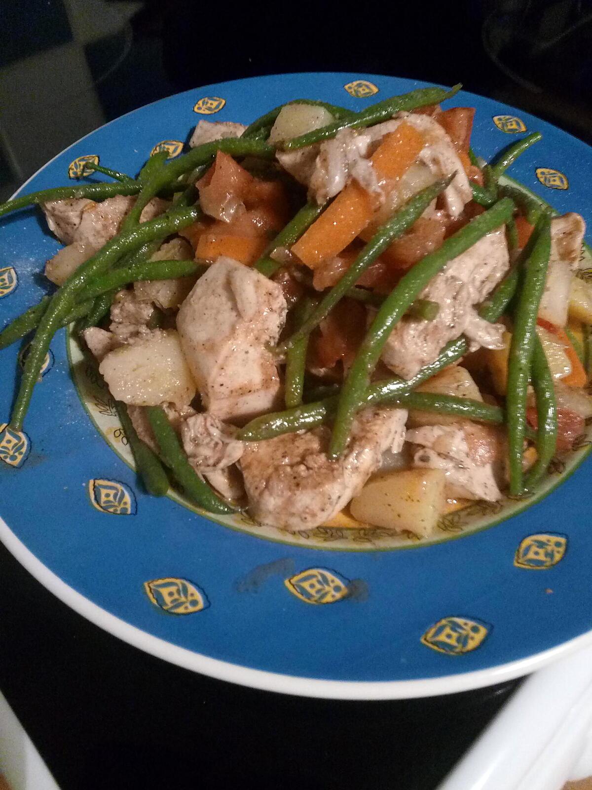 recette salade poulet mariné