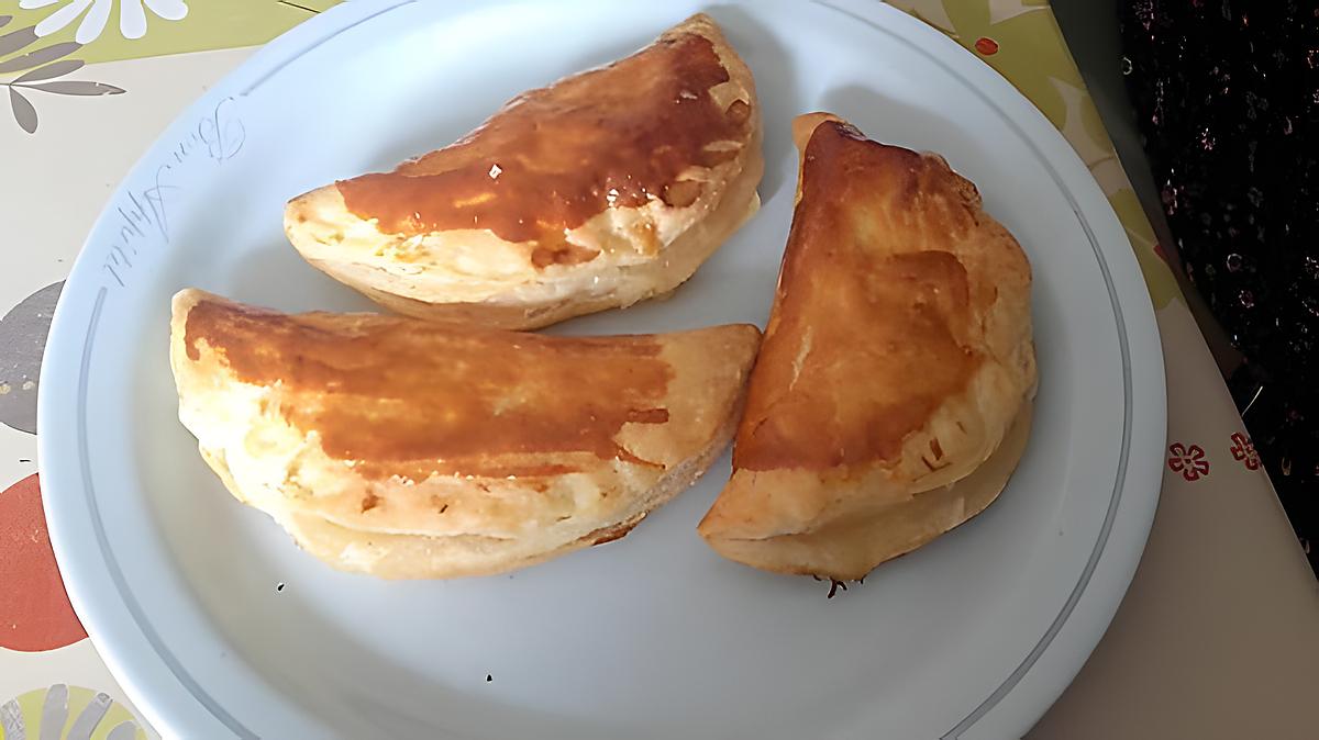 recette CHAUSSON AUX POMME