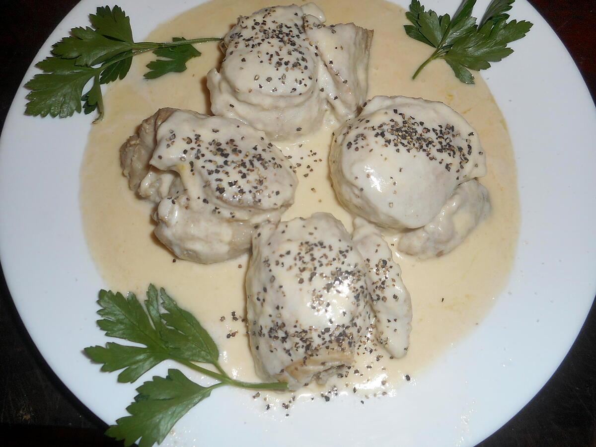 recette Médaillons de porc sauce au comté