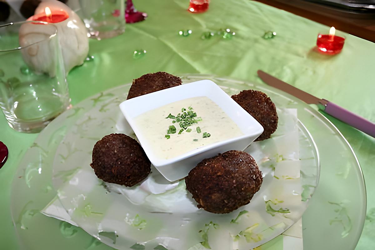 recette KIBBES SAUCE AU YAOURT