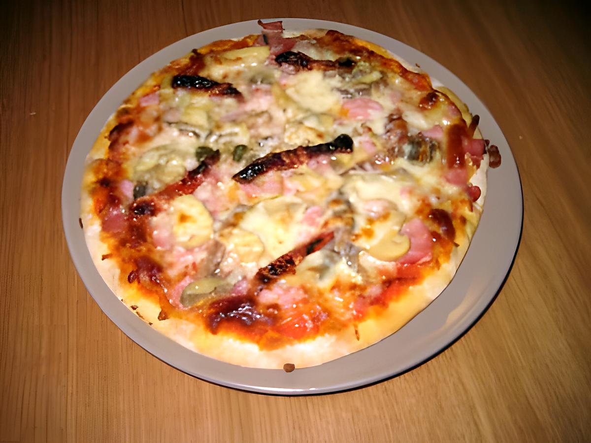 recette Pizza vite fait bien fait !!