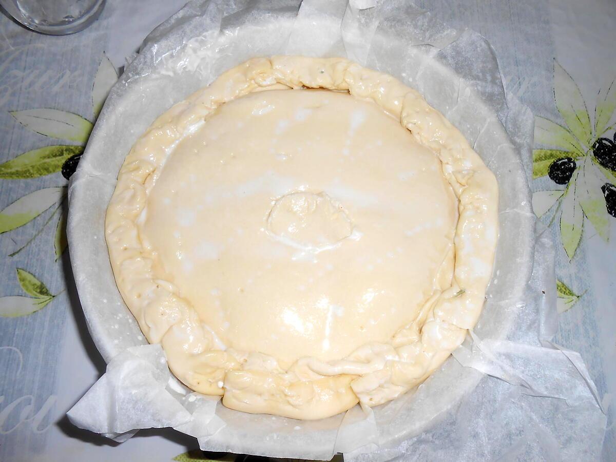 recette TOURTE AUX POMMES DE TERRE