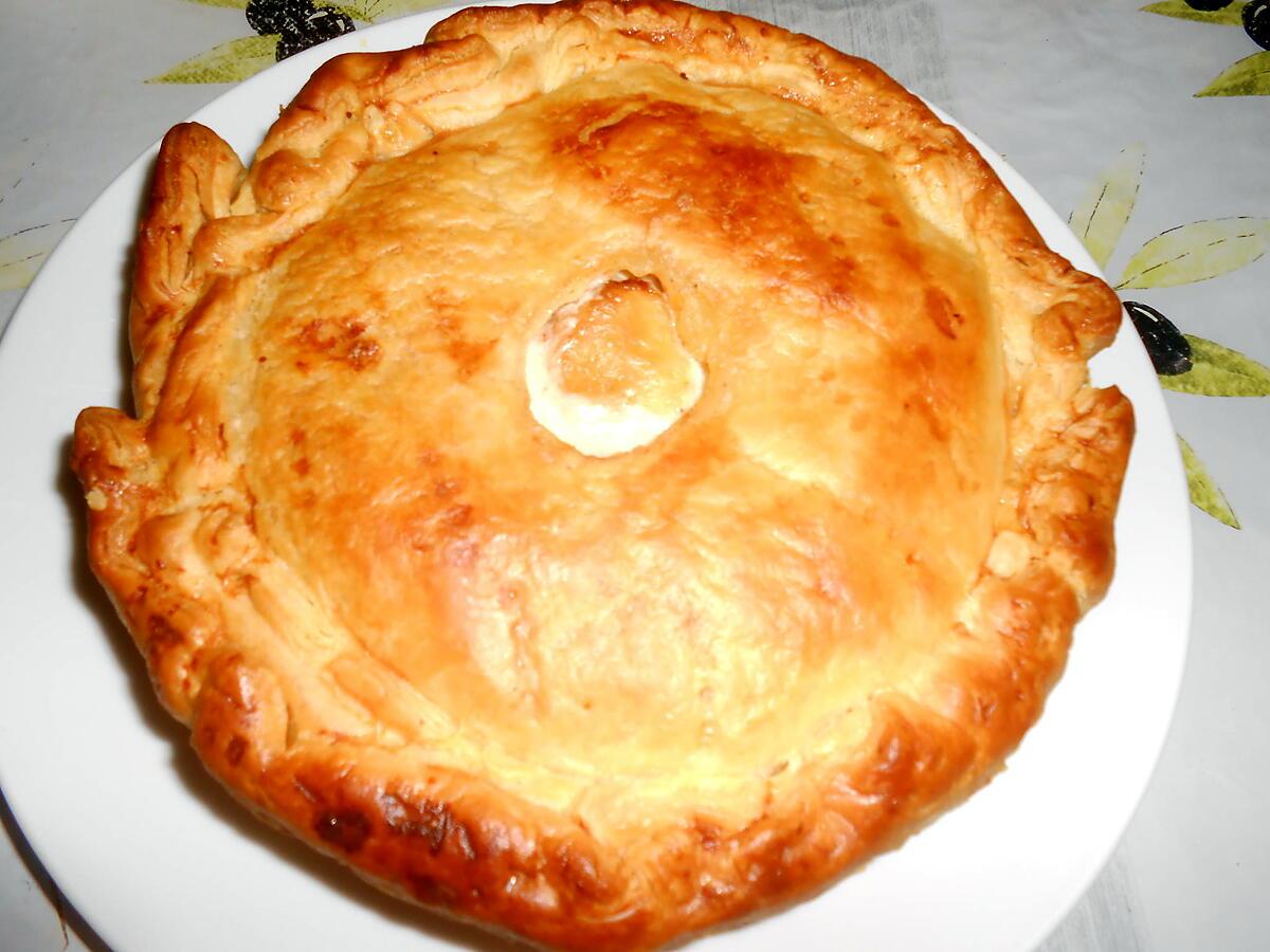 recette TOURTE AUX POMMES DE TERRE