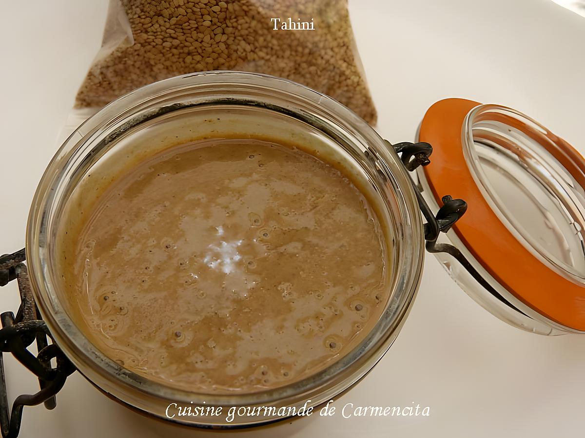 recette Tahini ou purée de sésame