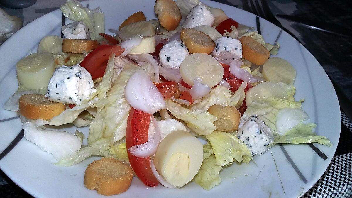 recette Salade iceberg au cœurs de palmiers