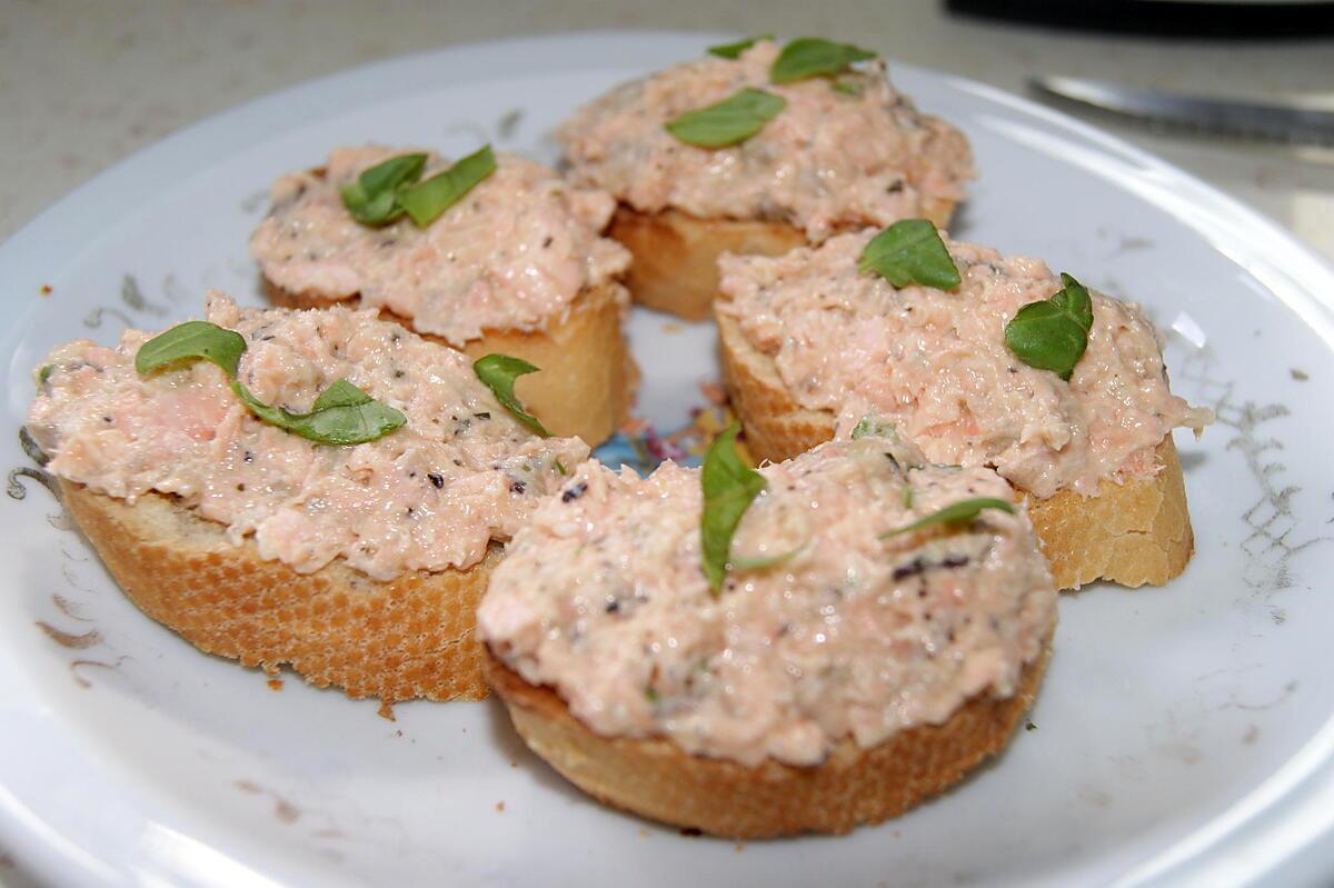 recette Rillettes de saumon