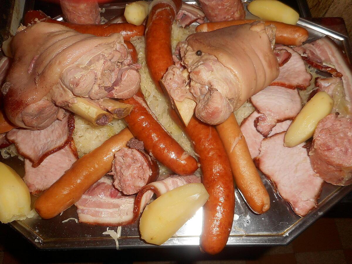 recette Choucroute de mulhouse